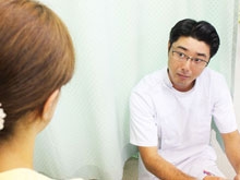 症状をお聞きし、ベストな治療法を提案します