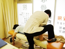 施術の様子